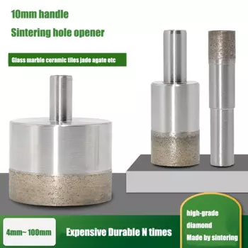 Алмазные сверла для стекла 4-100 мм