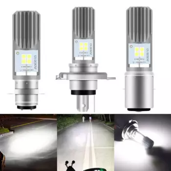 1 шт., лампы для мотоциклетных фар, H4, H6, BA20D, P15D