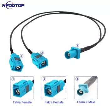 RFDOTOP RG-174 Y-разветвитель Fakra Z