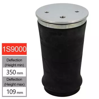 1S9000 подвеска пневматических пружин 1S9000 W21-760-9000 воздушная однопортовая грузовая резиновая амортизационная сумка
