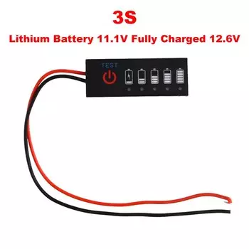 Gaqqee Индикатор заряда батареи 18650 LiPo