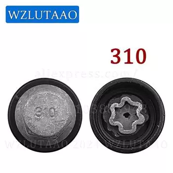 1шт. # 301- # 310, противоугонный винт для автомобильных шин, инструмент для снятия торцевого ключа, инструмент для разборки, втулка для ключа для Mercedes-Benz, ремонтный комплект