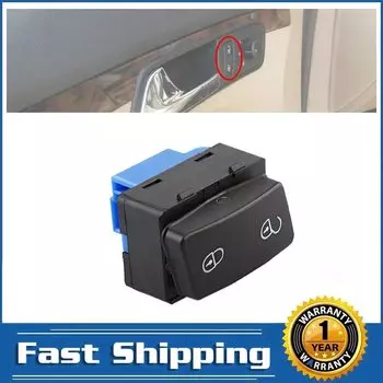 1T0962125B центральный дверной замок, Блокировка двери, кнопка переключения для Volkswagen VW Caddy Touran 2003-2015