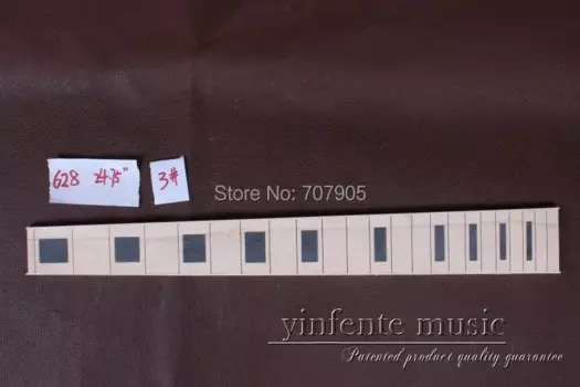 1x24,75 "Подставка для гитары, электрическая гитара, Кленовая древесина части грифа 3 #