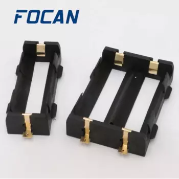 1x2x26650 SMT Держатель батареи SMD Cell Box Чехол для хранения Контейнер Power Bank с бронзовыми булавками Перезаряжаемый