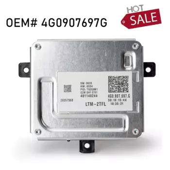 1x блок светодиодов Ecu балласт DRL дневные ходовые огни фары головного света модуль питания контроллер последователя OEM 4G0907697G для VW Amarok