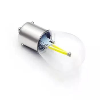 1x Filament P21W Ba15s 1156 Светодиодный чип Автомобильная лампа S25 Автомобильный фонарь заднего хода Белый 12 В 24 В 6000 К Прямая доставка Поддержка
