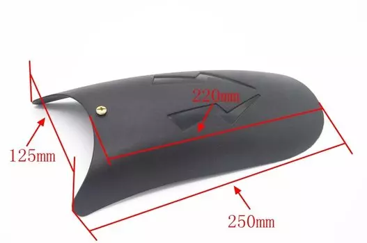 1x Универсальная крышка колеса из АБС-пластика для мотоцикла, удлинитель крыла, крышка брызговика R1 R6 K1 K6 K8 k11