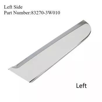 1x задняя левая и правая задняя треугольная накладка автомобиля, дверной ремень, хромированная крышка стойки для Kia Sportage 2011-2016 832803 W010 832703 W010