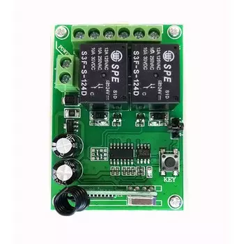 2000 м DC12V 24V 2CH 2 CH Беспроводной светодиодный светильник с дистанционным управлением реле Выход радио RF Передатчик и 315/433 МГц получатель