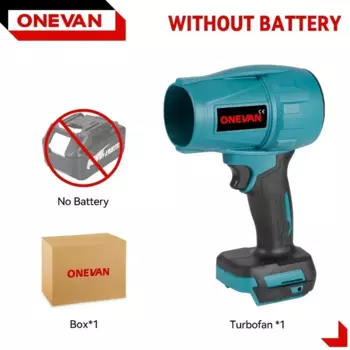 2000 Вт бесщеточные электрические турбонагнетатели 200 м/с жестокая автомобильная сушилка ручной пылесборник инструмент для удаления снега для батареи 21 В 18 В