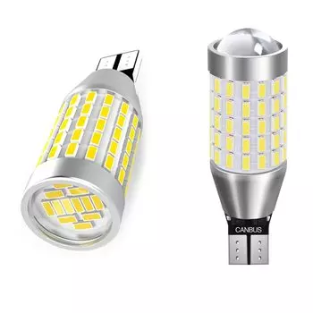 2000LM T16 T15 W16W Светодиодная лампа Canbus высокой мощности 921 912 Фонари заднего хода Супер яркий автомобильный внешний фонарь 6500K Белый 12 В Белый Янтарный