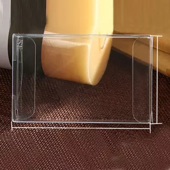 200 шт. 2x6x12 Подарочная коробка для ювелирных изделий, прозрачные коробки, пластиковая коробка, прозрачная коробка для хранения, фотография, ПВХ коробка на Рождество