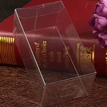 200 шт., 3x6x10, Подарочная коробка для ювелирных изделий, прозрачные коробки, пластиковая коробка, прозрачная коробка для хранения, ПВХ коробка для упаковки, ПВХ коробка для свадьбы/рождества
