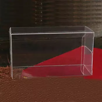 200 шт. 3x6x7 Подарочная коробка для ювелирных изделий, прозрачные коробки, пластиковая коробка, прозрачная коробка для хранения, коробка из ПВХ, упаковка, коробка из ПВХ для Рождества