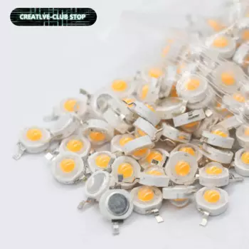 200 шт., 500 шт. в партии, светодиодный чип COB для лампы, 1 Вт, 3 Вт, 30 мил, миниатюрная мощная светодиодная лампа, Диод SMD для самостоятельной сборки светодиодный прожектор, точечный светильник