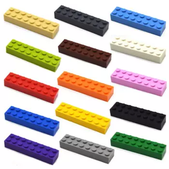 200 шт., Детский конструктор «Горошек»