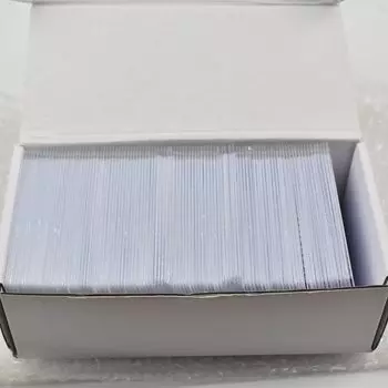 200 шт./лот ATMEL T5577/T5557 пустая тонкая ПВХ Бесконтактная карта перезаписываемая RFID 125 кГц