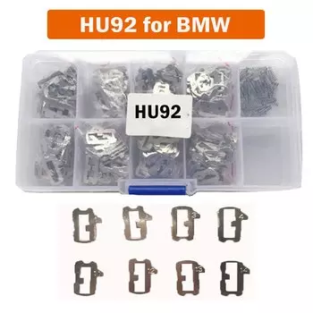 200 шт./лот HU92 замок для автомобильного ключа, язычковая пластина для замка автомобиля BMW, ремонт автомобильных аксессуаров, 8 типов каждый 25 шт.