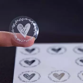 200 шт. сердечные наклейки JinEQ