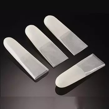 200 шт., защитные перчатки для пальцев из натурального латекса