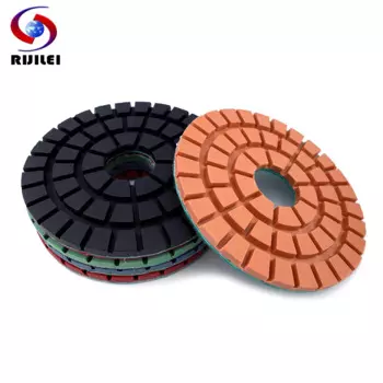 Алмазная полировальная накладка 200 мм, 30 #-3000 #8 дюймов, восстановленные полировальные колодки для пола, гранита, мрамора, бетона, полировальные колодки, чистящая накладка