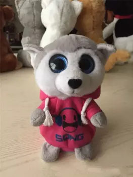 2015 Новинка 18 см говорящие музыкальные мягкие Kawaii Плюшевые животные Фигурки игрушки с большими глазами куклы Brinquedos Eletronicos Juguetes