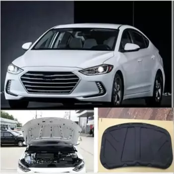 2017 2018 для Hyundai Elantra Eco теплоизоляционная хлопковая Звукоизоляционная хлопковая теплоизоляционная прокладка