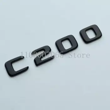 2017 матовые черные буквы C180 C200 C220d C250d C260 C300d 4Matic эмблема для Mercedes Benz AMG W205 Coupe наклейка с логотипом багажника автомобиля