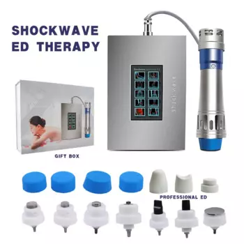 2020 Новое Прибытие Shockwave Терапевтическая Машина С Сенсорным Экраном ED Лечение Массаж Пистолет Здравоохранения Обезболивающее Шоковая Волна Терапия