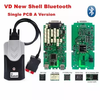 2021,11 обновление прошивки новый инструмент для ремонта автомобиля VCI TCS PRO + Multidiag BT 4,3 Sigle PCB 9241A 2017/R3 генератор ключей для автомобилей/грузовиков