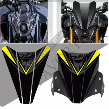 2021 2022 Motorcycle Windscreen Accessories Windshield Wind Shield Deflector Decal Stickers FOR YAMAHA FOR MT09 MT 09 MT-09 SP