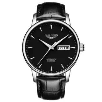 2021 Guanqin GJ16058 модные часы, водонепроницаемые и пыленепроницаемые Мужские часы с двойным календарем от бренда