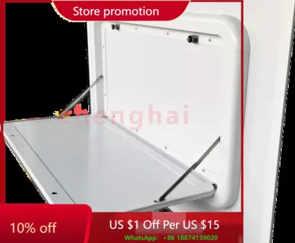 2021 new design sells sturdy white Aluminum alloy Trailer rv caravan table for Special offers at the shopping festival