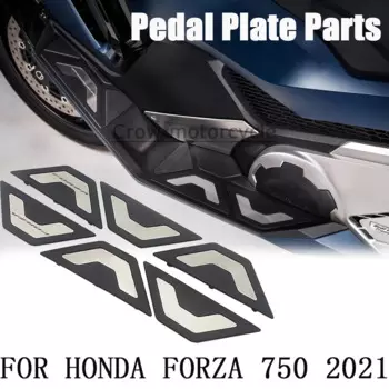2021 New Motorcycle Footrest Footpad Pedal Plate Parts For Honda FORZA750 Forza 750 2021