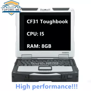 2021 Подержанный ноутбук Toughbook CF31 с I5 3320 8 ГБ ОЗУ, ноутбук Panasonic с SSD может работать с alldata mb Star C3/C4/C5/C6 ICOM