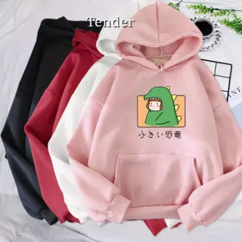 2021 толстовки, женская модная повседневная толстовка с забавным принтом и капюшоном, свободные спортивные топы, пуловер, Женская милая Толстовка большого размера, кавайная Худи