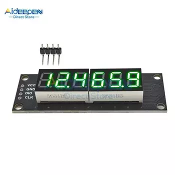 2021New 0,36 дюйма 0,56 TM1637 6-значный цифровой светодиодный Дисплей трубки, десятичная система 7 сегментов 5 вольт модуль для Arduino