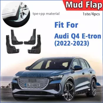 2022 2023 2024 для Audi Q4 ETRON E-TRON крыло брызговиков Брызговики от грязи, брызговики, автомобильные аксессуары, передние и задние 4 шт.