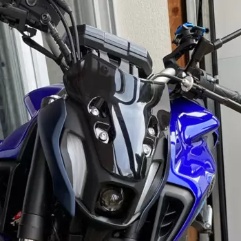 2022 2023 Motorbike Accessories Front Windshield Windscreen Windproof Air Wind Screen Deflector For YAMAHA MT-07 MT07 MT 07 2021