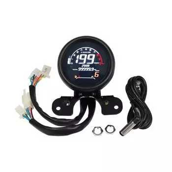 2022 цифровой тахометр для мотоцикла универсальный Спидометр Тахометр для скутера для Yamaha Exc ЖК-спидометр цифровой одометр 6 передач