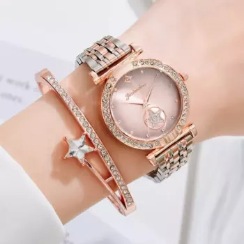 2022 Nieuwe Aankomst Luxe Vrouwen stalmode Stalen Armband Horloge Vrouwen Casual женские кварцевые часы Relogio Feminino