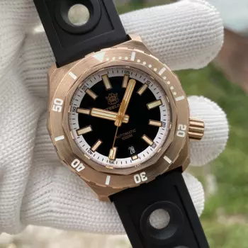 2022 НОВЫЕ бронзовые часы для дайвинга STEELDIVE SD1947S с сапфировым стеклом, супер светящиеся, 1000 м, водонепроницаемые механические наручные часы для мужчин