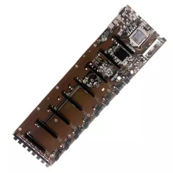 2022 новая Встроенная Материнская плата B75 BTC, чипсет VGA 8-GPU, Материнские платы Для майнинга биткоинов 8PCI-E
