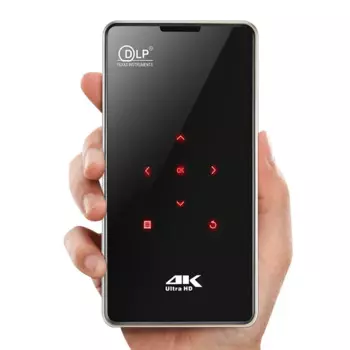 2022 Yinzam P09 портативный дорожный мини-пико-проектор нового поколения Android 9,0 4K 2 ГБ 16 ГБ DLP Link 3D 8K светодиодные DLP-проекторы