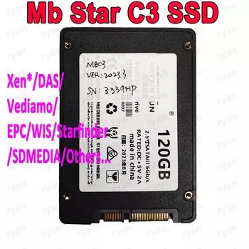 2023,09 МБ STAR C4 C5 C3 программное обеспечение SSD с HHT Win10 64bit для SD Connect C4 Star Diagnosis Compact 4 Авто диагностические инструменты