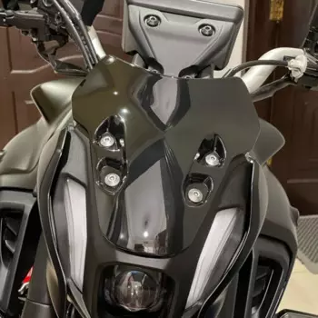 2023 2022 2021 For Yamaha MT07 Windscreen MT-07 MT 07 mt07 Motorcycle Windshield Deflectors Wind Shield Screen Protector 2024