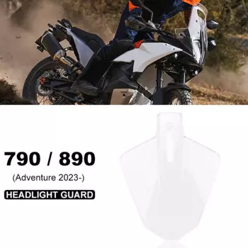 Аксессуары для мотоциклов 2023 2024, защитная крышка для фар для 890 ADV Adventure 790 ADVENTURE, защитная крышка для головного света
