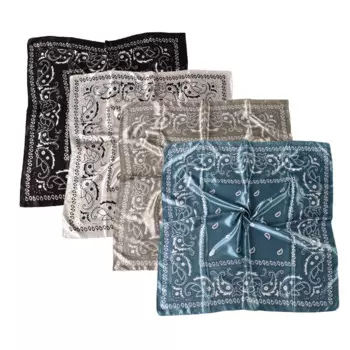 2023 Fashion New 90 Satin Size Cashew Flower Square Silk Scarf Trending Products 2024 Hijab Scarf Women Designer Silk Scarf