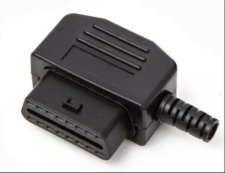 2023 мужской индивидуальный автомобильный аксессуар J1962F 16 контактов/способ/отверстие Универсальный OBDII OBD 2 Женская розетка стандартный корпус